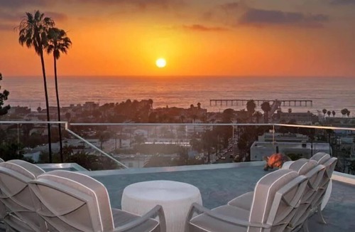 Point Loma Heights House | Oceanview Luxury Home - 5 Bedroom - 5 Baths - 3 Decks - Walk to Beach