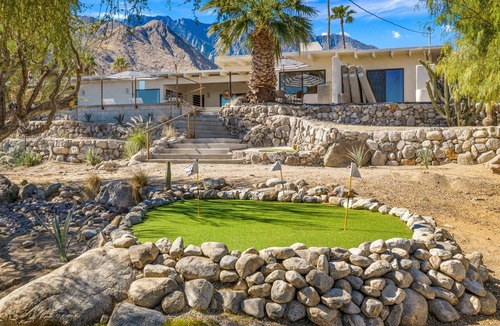 Chino Canyon House | On the Rocks | Pool, Spa, Sauna & Mountain Views