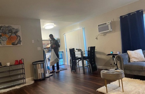 Moraga Blvd Apartment | plush 2-bedroom apartment with smart tv's & projector.