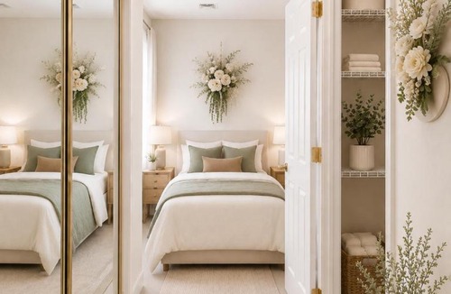 Marina del Rey House | Premium Private Bedroom and bathroom in mdr sauna