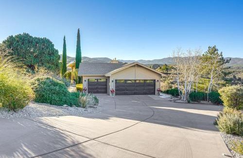 Lynx Mountain View Estates House | Prescott Gem: Hot Tub & Mtn Views, 7 Mi to Dtwn