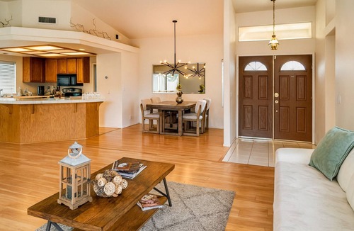 Hemet House | Private bedroom in Western Horizon Home