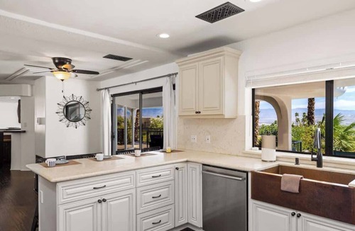 Chino Canyon House | Private Pickleball, Huge Pool, Game Room, Fire Pit
