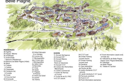 Belle Plagne Apartment | Résidence Callisto - Appartement tout confort · Skis aux pieds · Vue pistes · Balcon MAE-3570