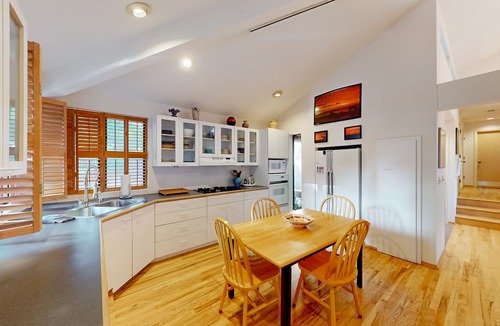 Crescent City House | Redwood retreat with large deck, grill, AC, & art collection - dog-friendly