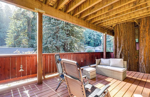 Rio Nido House | Redwoods Escape w/Hot Tub: Near Russian River!