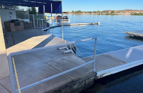 Parker Strip House | Riverfront Parker Strip House w/Private Dock, Covered Boat & Trailer Parking