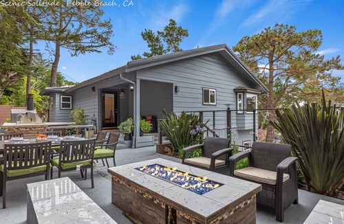 Del Monte Forest House | Scenic Solitude: Gorgeous Remodeled 3 Bedroom 2 and a Half Baths Panoramic Views Hot Tub and More