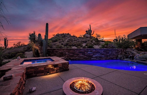 Desert Mountain House | Scottsdale family 4BR Oasis with Pool and Modern Living