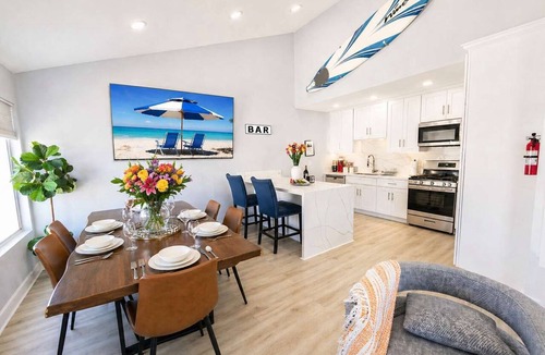 Huntington Beach Condo | Searenity Suite-Peekaboo Ocean view, Near Beach!