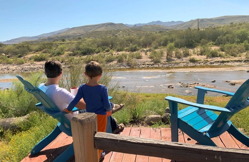 Black Canyon City House | Secluded Custom Home/w River and Mountain Views