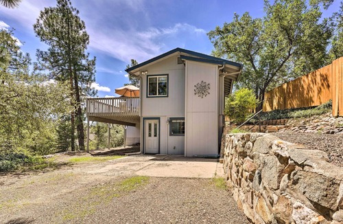 Mountain Club House | Secluded Prescott Home < 2 Mi to Whiskey Row!