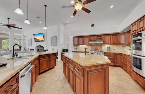 Circle G at Riggs Ranch House | Spacious 4BR Chandler Retreat w Pool, Spa, Game Room & 3 King Suites