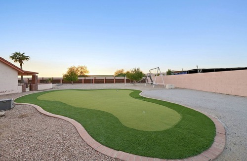 Maricopa County House | Spacious Arizona Home: Pool, Fire-Up Backyard + 5 Bedroom