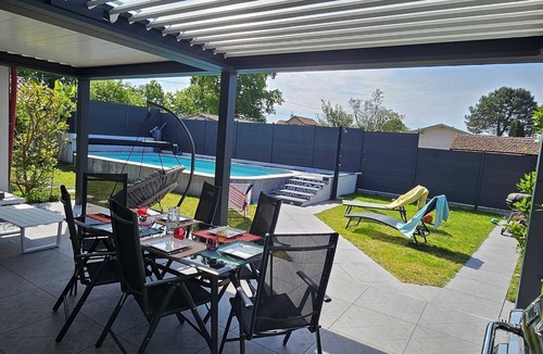 Mimizan House | Spacious, bright villa ideal for a stay in Mimizan with private pool