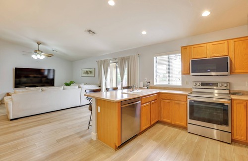 Mountain Vista Ranch House | Spacious & Fenced Yard: Pet-Friendly Surprise Home