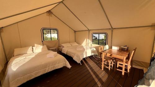 Klamath Other | Spacious Safari Tent, Perfect for a Northern California Glamping Getaway near Fern Canyon