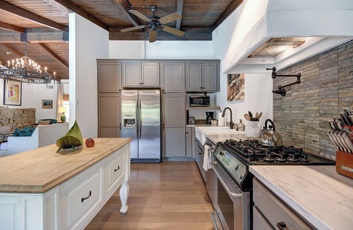 El Mirador House | Spanish-style, centrally located and pet-friendly home with pool near downtown