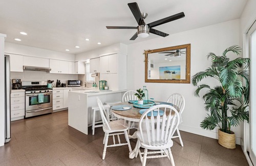 Mission Beach House | Steps from Ocean! Ocean/Bay Views! Rooftop Deck! Two Car Garage! Renovated!