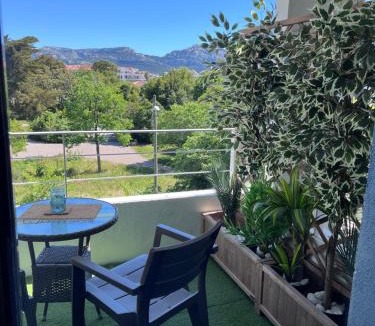 La Plage Apartment | Studio David Plage avec piscine et parking