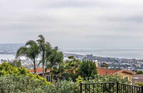 La Jolla Alta House | Stunning Ocean, Bay & City View, private cul-de-sac Mt Soledad south