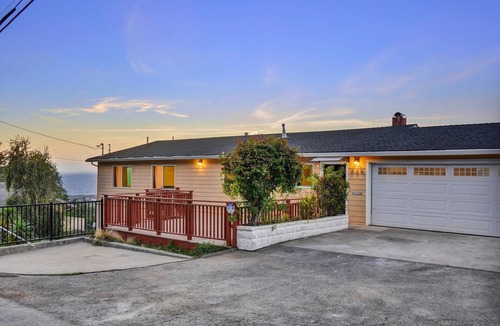 Sharp Park Villa | Stunning Ocean Mountain View Near SF/SFO/Beaches