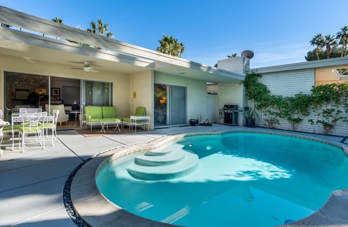 Palm Desert House | Stylish Mid-Century home with Pool walking distance to all on El Paseo!