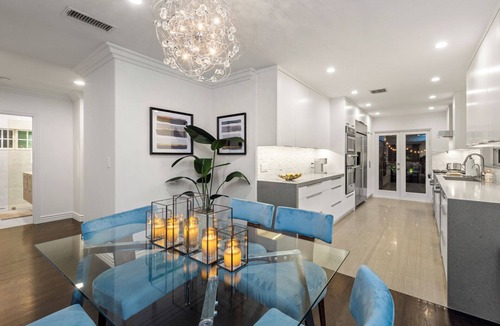 Tri-West House | Stylish West Hollywood Retreat Poolside Bliss with detached Guest House