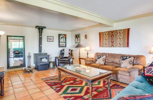 Dewey House | Sunroom + Sauna! Mtn-View Prescott Valley Home