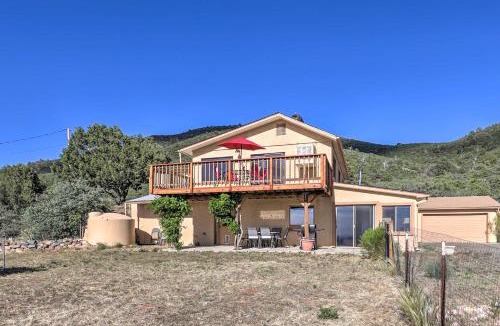 Dewey House | Sunroom + Sauna! Mtn-View Prescott Valley Home