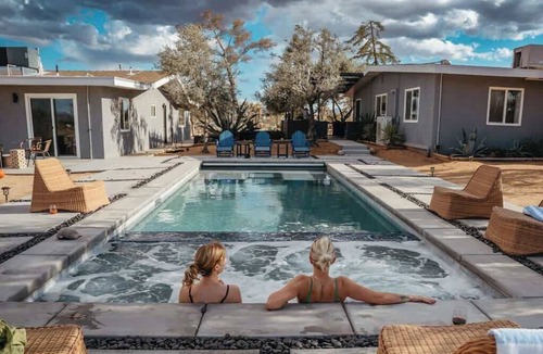 Yucca Valley House | Sunset Grove Pickleball, Pool, Spa, Game Room