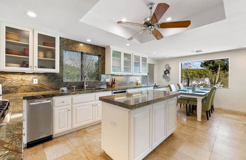 Palm Desert House | Sunset Mountain View Home in heart of South Palm Desert, Private Pool/Spa!