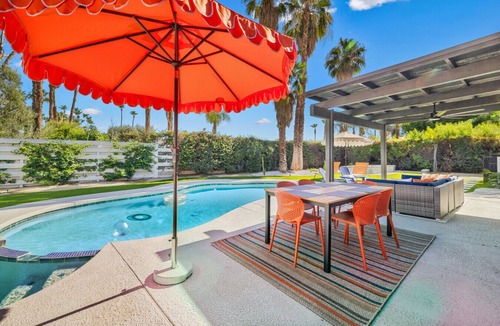 Araby House | Sunshine Days Modern Palm Springs Oasis w/Private Pool, Spa heat included