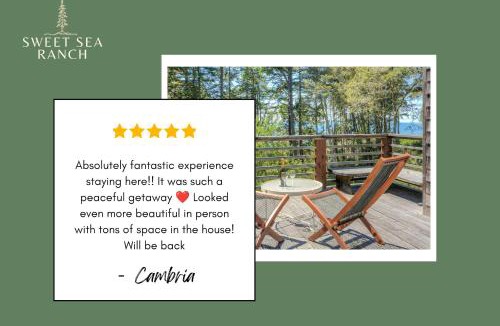 Sea Ranch House | Sweet Sea Ranch - Nestled in Redwood Forest