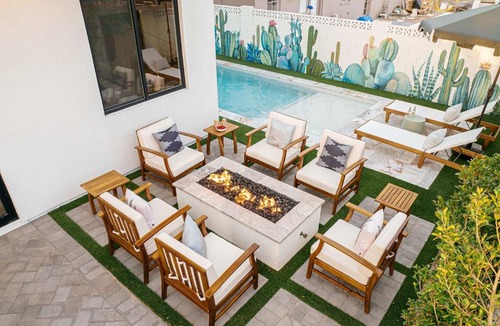 Southwest Village House | The Classy Cactus Girls' Getaway in Old Town