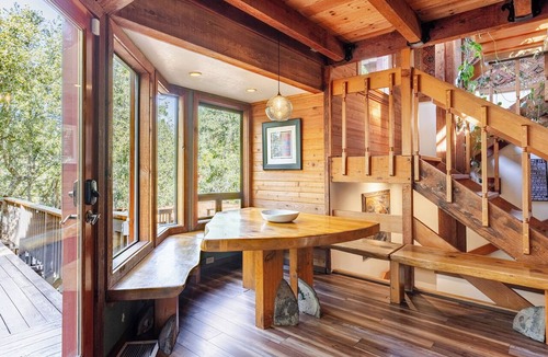 Idyllwild Cabin | The Faerie House Idyllwild, Enchanted Luxury Cabin Hot Tub Sauna Fire Pits