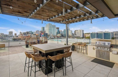 East Village Apartment | The Groovy Getaway w/Rooftop Views – Heart of San Diego
