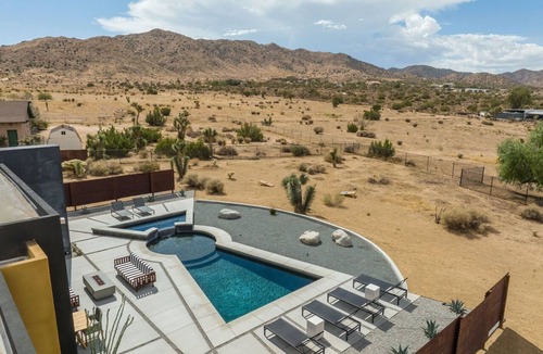 Yucca Valley House | The Monarch by Fieldtrip | New Luxury Estate with Pool, Spa, & Resort Amenities