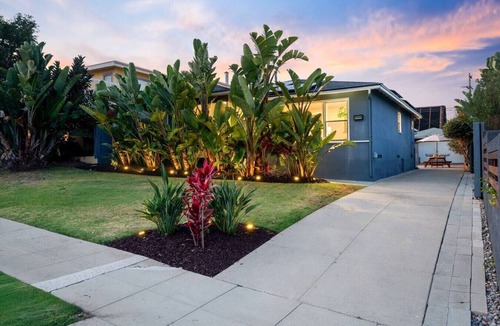 Point Loma House | Tiki Hut - Hot Tub, Indoor-Outdoor Entertainment