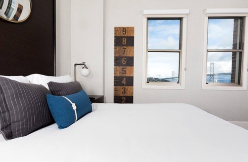 South Beach Hotel | Top Corner Hideaway Room w/Free Breakfast | 1 Mile to Oracle Park