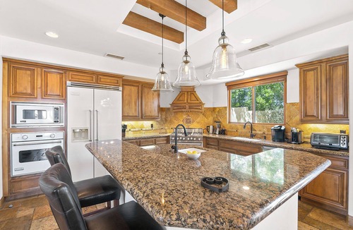 Chino Canyon House | Tuscany Retreat - Up Close Mountain Views