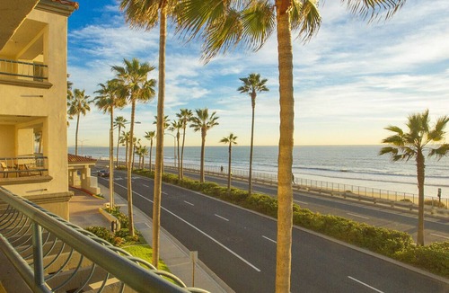 Carlsbad Resort | Unwind In Premium Beach-front Resort with Panoramic Ocean Views. 1Bd w/Balcony