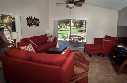 Indio Condo | Vacation Condo with a Golf Course View