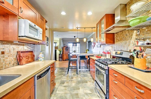 South Country Club Manor House | Vibrant Home with Patio about 3 Mi to Downtown Phoenix!
