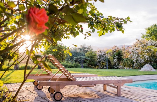 La Gaude House | Villa Angel - Panoramic view with magnificent swimming pool and pool house