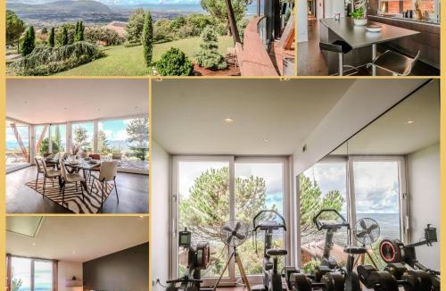 Cranves-Sales Villa | Villa vue Lac Léman et montagne Proche Genève