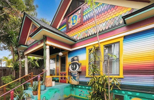 University Heights House | Whimsical Artist’s Retreat | Heated Pool + Backyard Oasis