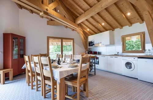 Nancroit Apartment | Wifi, 3rd floor, view valley, terrace, parking, tv, ski locker, 160m², Peisey-Vallandry