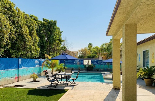 Wildflower Ranch House | Wildflower Ranch Backyard Oasis with Pool & Spa