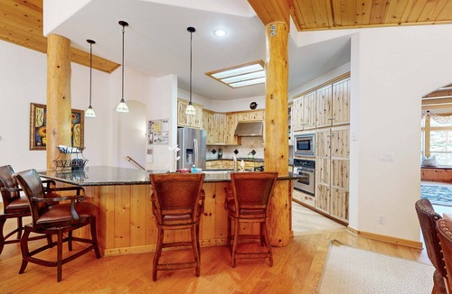 Truckee House | Wooded Luxury at Modern Tahoe Donner Retreat with Private Deck in the Pines